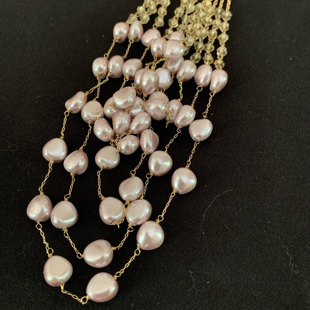Liz Claiborne Chunky Pearl Necklace